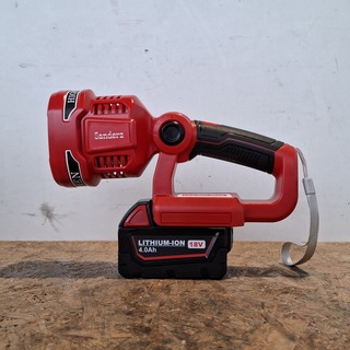 9x LED lamp 18V, Blauw